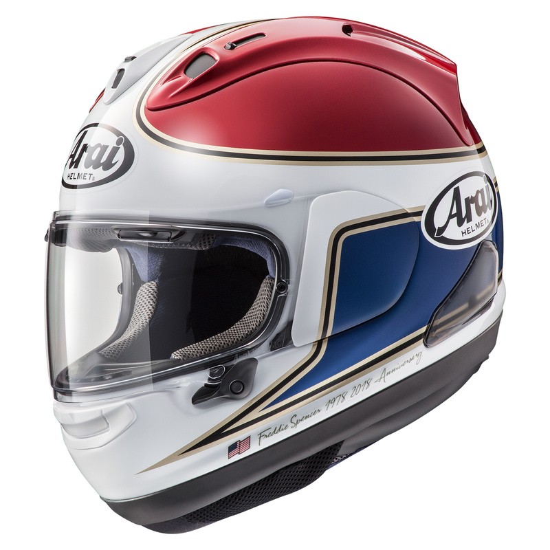 KASK ARAI RX7V SPENCER 40TH RED 