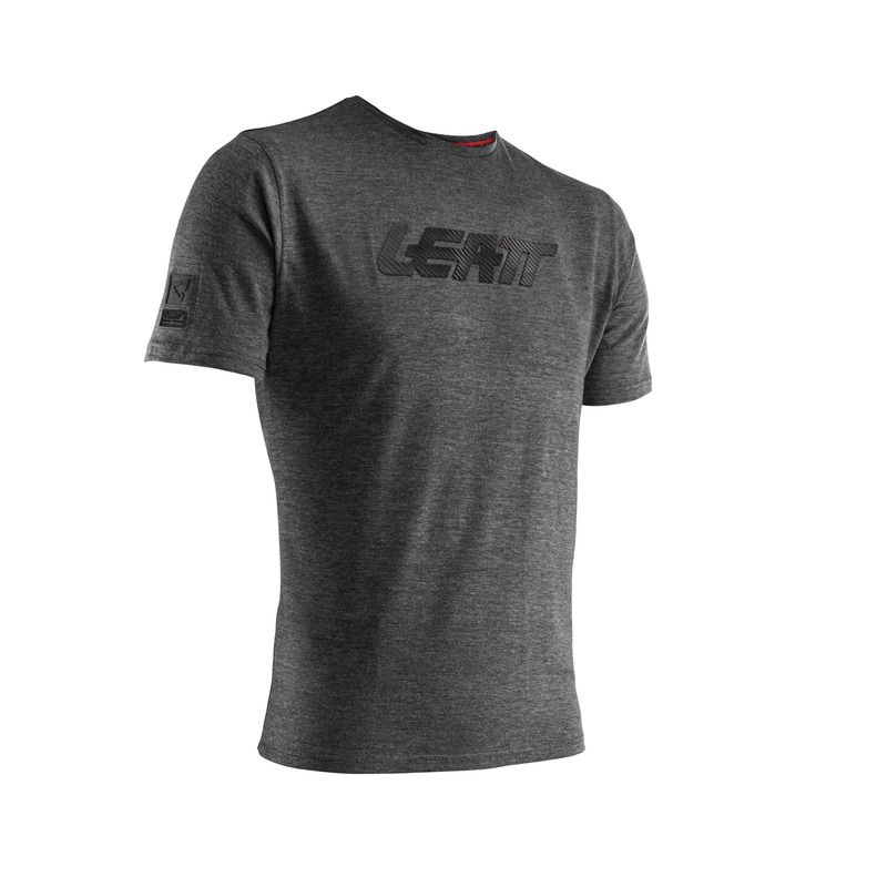 T-SHIRT LEATT PREMIUM BLACK 