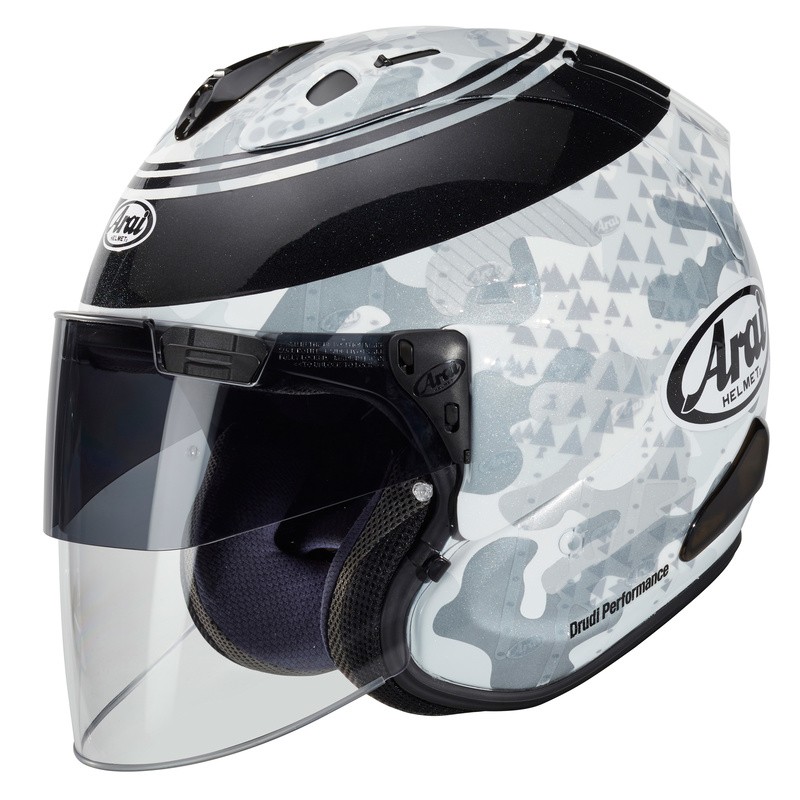 KASK ARAI SZ-R VAS DISC WHITE 