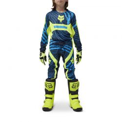 SPODNIE FOX JUNIOR FLEXAIR IMPRESSION FLUO YELLOW  ENDURO CROSS