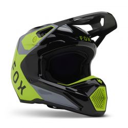 KASK FOX JUNIOR V1 LEAN GREY/YELLOW  ENDURO CROSS