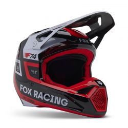 KASK FOX JUNIOR V1 RACE SPEC FLUO RED  ENDURO CROSS