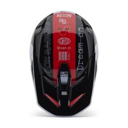 KASK FOX JUNIOR V1 RACE SPEC FLUO RED  ENDURO CROSS