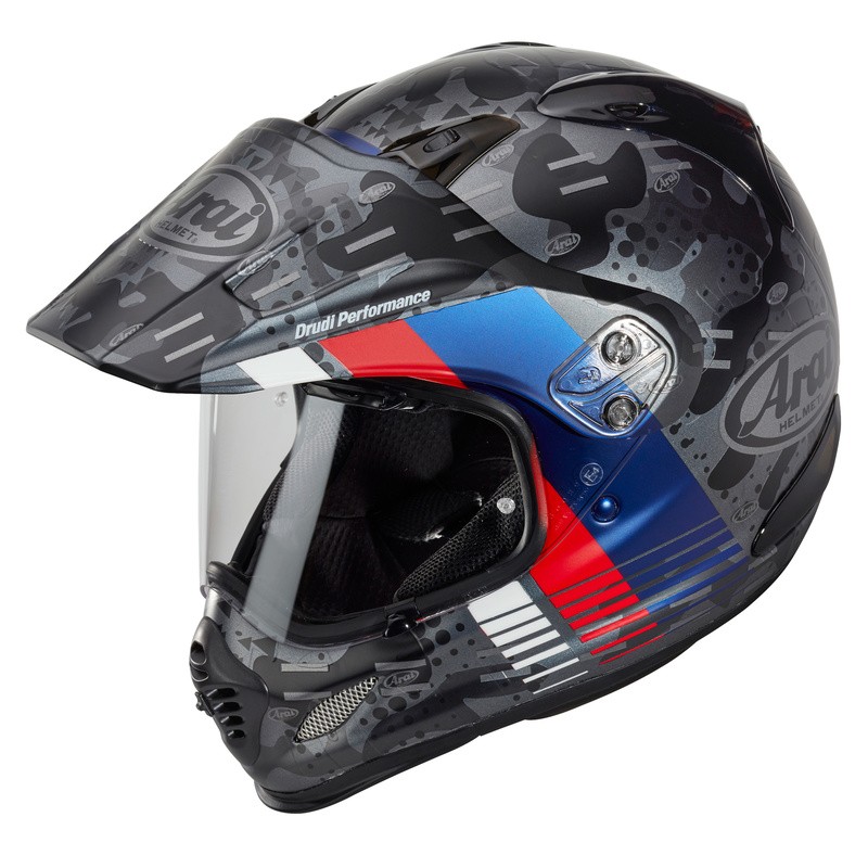 KASK ARAI TOUR-X4 COVER BLUE 