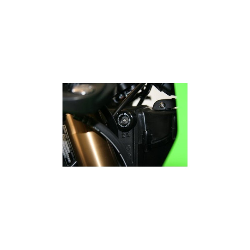 ODBOJNIKI KIEROWNICY RG RACING ZX10-R 04-05 & 08 / ZX636 03-04 BLACK