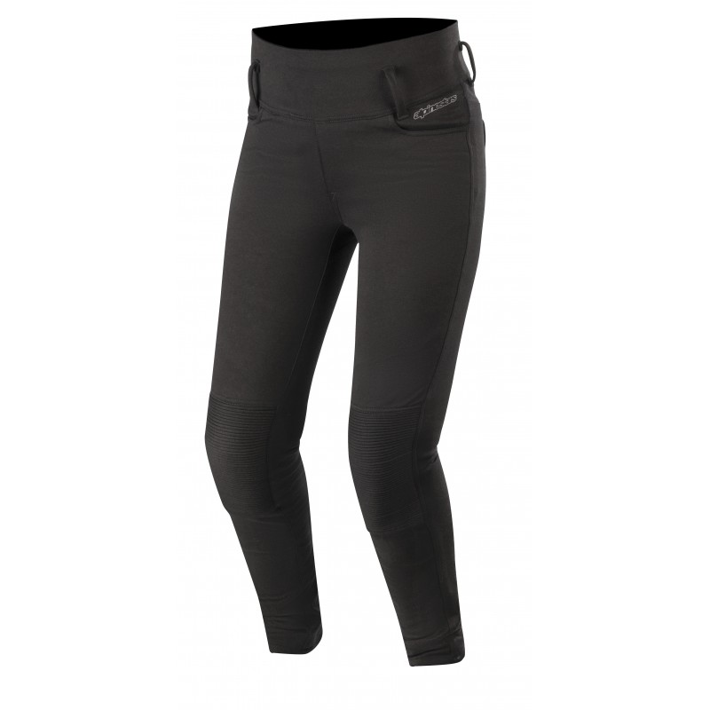 LEGINSY MOTOCYKLOWE ALPINESTARS LADY BANSHEE SHORT BLACK 