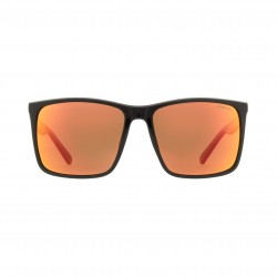 OKULARY RED BULL SPECT BOW BLACK - SZKŁA BROWN WITH RED MIRROR POL