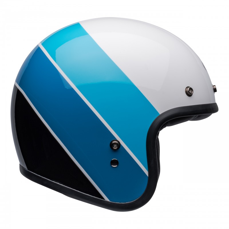 KASK BELL CUSTOM 500 RIF WHITE/BLUE 
