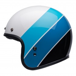 KASK BELL CUSTOM 500 RIF WHITE/BLUE 