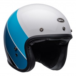 KASK BELL CUSTOM 500 RIF WHITE/BLUE 