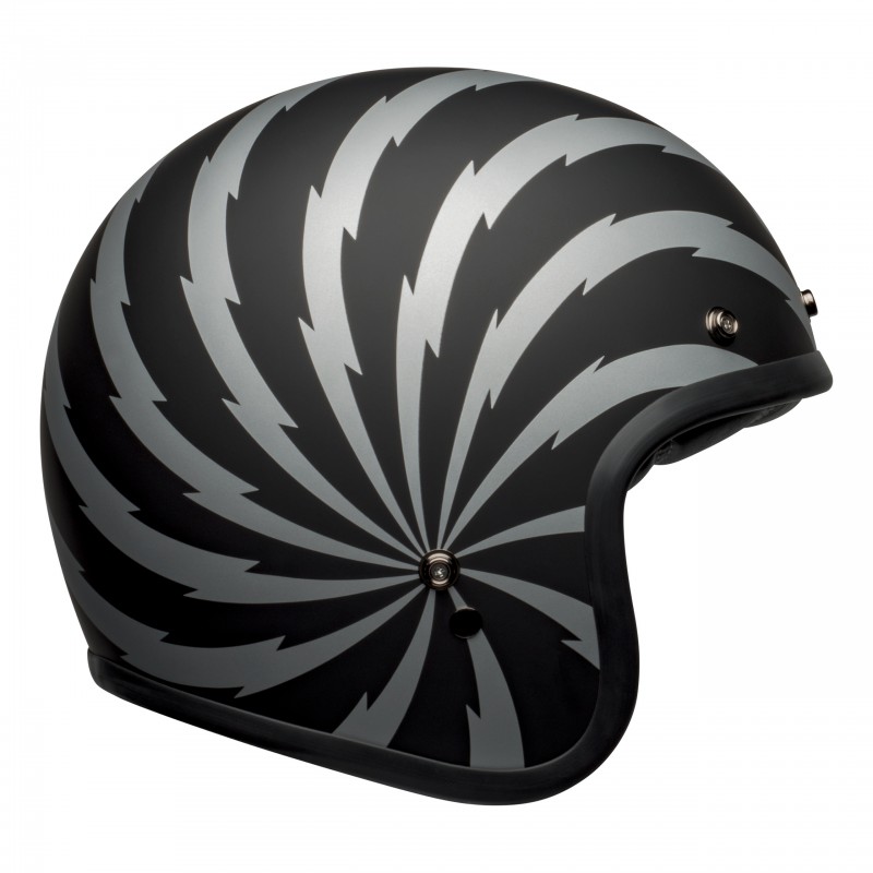 KASK BELL CUSTOM 500 VERTIGO BLACK/SILVER 