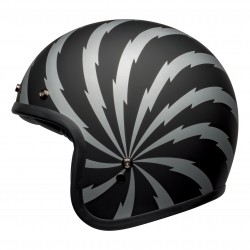 KASK BELL CUSTOM 500 VERTIGO BLACK/SILVER 