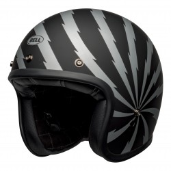 KASK BELL CUSTOM 500 VERTIGO BLACK/SILVER 