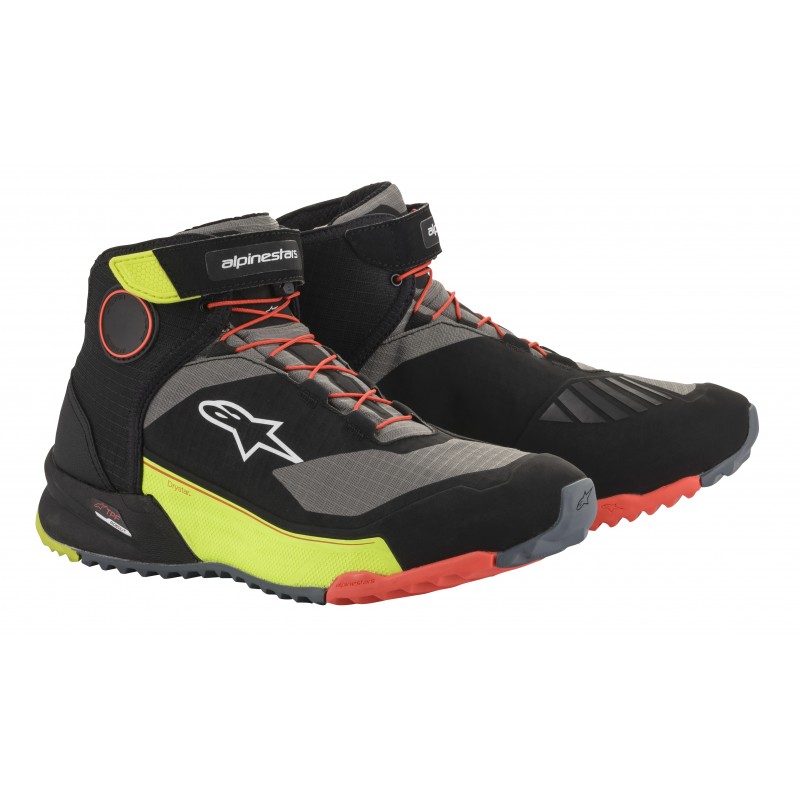 BUTY ALPINESTARS CR-X DRYSTAR BLACK/FLUO/FLUO YELLOW/RED 
