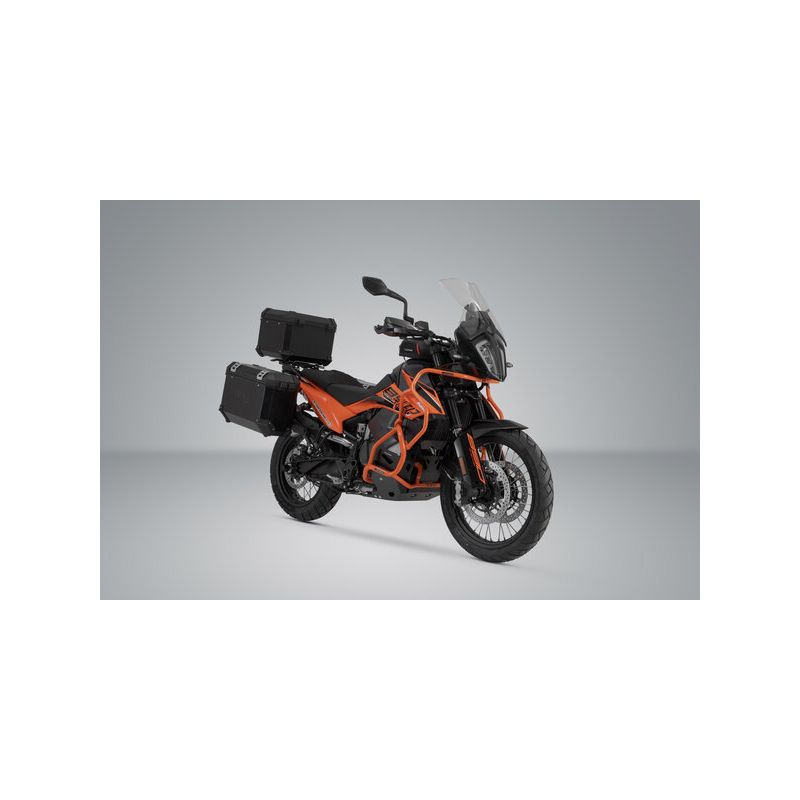 ZESTAW ZABEZPIECZAJĄCY MOTOCYKL ADVENTURE SW-MOTECH KTM 790 ADV/R (19-), 890 ADV/R (20-22) ORANGE