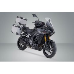 ZESTAW BAGAŻOWY ADVENTURE SW-MOTECH SUZUKI GSX-S1000GX (23-) SILVER