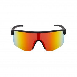 OKULARY RED BULL SPECT DAKOTA BLACK - SZKŁA BROWN WITH RED MIRROR POL