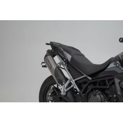 OCHRONA WYDECHU AKRAPOVIC SLIP ON SW-MOTECH TRIUMPH TIGER 900 MODELLE (19-23) SILVER