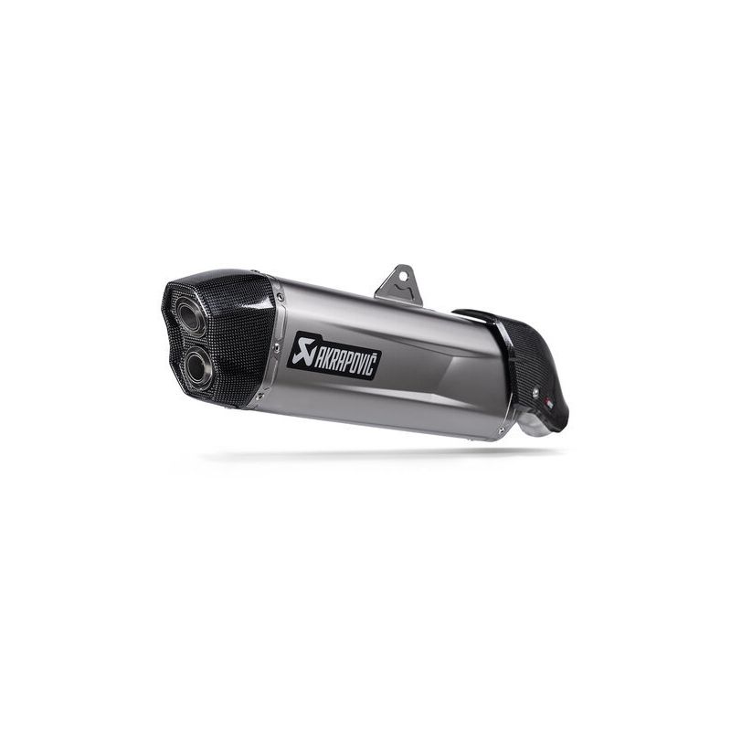 OCHRONA WYDECHU AKRAPOVIC SLIP ON SW-MOTECH SILVER APRILIA TUAREG 660 (22-) SILVER