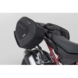 ZESTAW SAKW BOCZNYCH PRO BLAZE H I STELAŻY SW-MOTECH HONDA CB750 HORNET (22-) BLACK