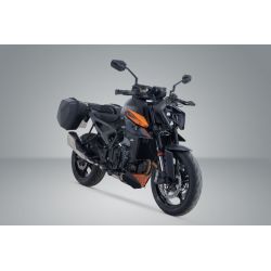 ZESTAW KUFRÓW BOCZNYCH URBAN ABS I STELAŻY SW-MOTECH KTM 990 DUKE (23-) 2×165L