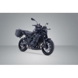 ZESTAW KUFRÓW BOCZNYCH URBAN ABS I STELAŻY SW-MOTECH YAMAHA MT-09 (23-) 2×165L