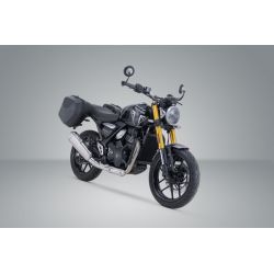 ZESTAW KUFRÓW BOCZNYCH URBAN ABS I STELAŻY SW-MOTECH TRIUMPH SPEED 400 (23-) 2X165L