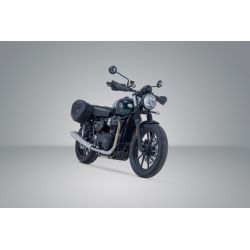 ZESTAW SAKW BOCZNYCH PRO BLAZE H I STELAŻY SW-MOTECH TRIUMPH MODELS BLACK