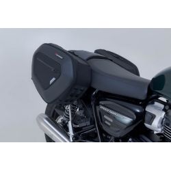 ZESTAW SAKW BOCZNYCH PRO BLAZE H I STELAŻY SW-MOTECH TRIUMPH MODELS BLACK
