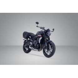 ZESTAW SAKW BOCZNYCH PRO BLAZE H I STELAŻY SW-MOTECH TRIUMPH TRIDENT 660 / DAYTONA 660 BLACK