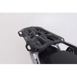 STELAŻ POD BAGAŻ CENTRALNY ADVENTURE-RACK SW-MOTECH MOTO GUZZI V85 TT (24-) BLACK