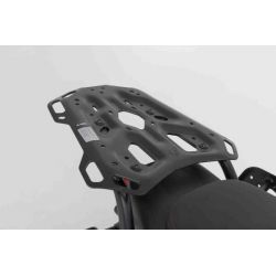 STELAŻ POD BAGAŻ CENTRALNY ADVENTURE-RACK SW-MOTECH MOTO GUZZI V85 STRADA (24-) BLACK