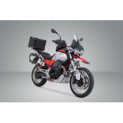 ZESTAW KUFRA CENTRALNEGO TRAX ADV SW-MOTECH MOTO GUZZI V85 TT (24-) BLACK