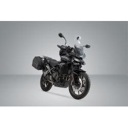 ZESTAW KUFRÓW BOCZNYCH AERO ABS I STELAŻY SW-MOTECH TRIUMPH TIGER 900/ GT/ RALLY/ PRO (19-23) 2X25L