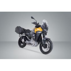 ZESTAW KUFRÓW BOCZNYCH AERO ABS I STELAŻY SW-MOTECH MOTO GUZZI STELVIO (23-) 2X25L