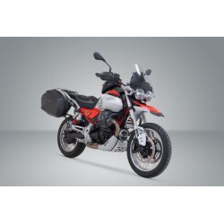 ZESTAW KUFRÓW BOCZNYCH AERO ABS I STELAŻY SW-MOTECH MOTO GUZZI V85 TT / STRADA (24-) 2X25L