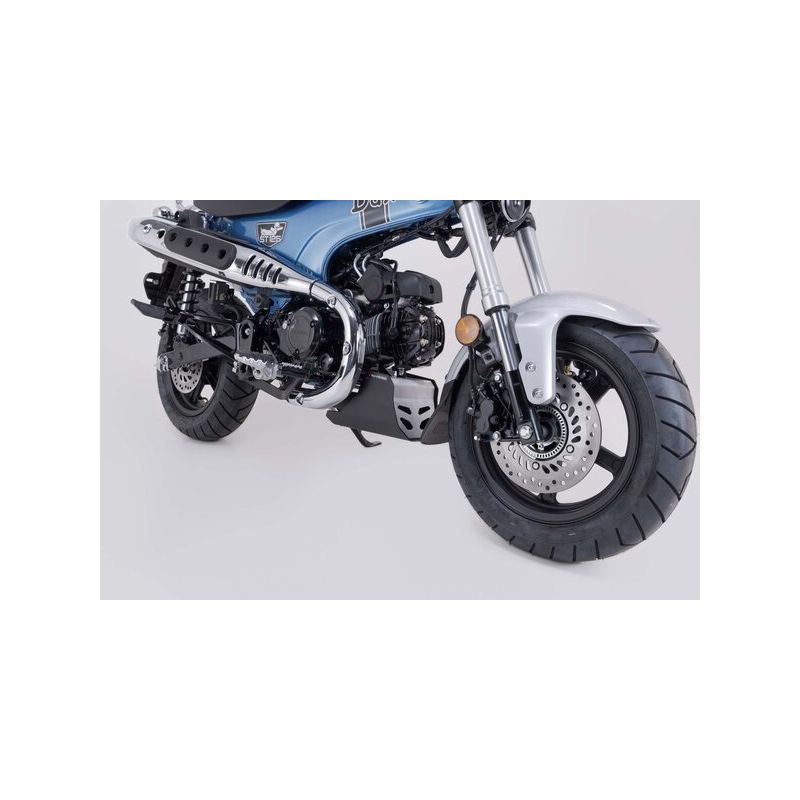 OSŁONA SILNIKA PŁYTA POD SILNIK SW-MOTECH HONDA DAX 125 (22-) BLACK/SILVER