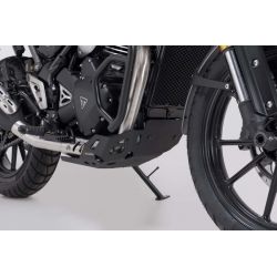 OSŁONA SILNIKA PŁYTA POD SILNIK SW-MOTECH TRIUMPH SCRAMBLER 400 X (23-) BLACK