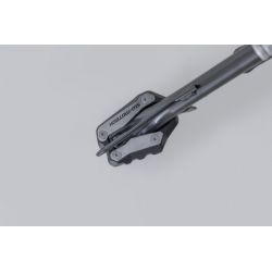 NAKŁADKA NÓŻKI BOCZNEJ SW-MOTECH SUZUKI GSX-S10000GX (23-) BLACK/SILVER