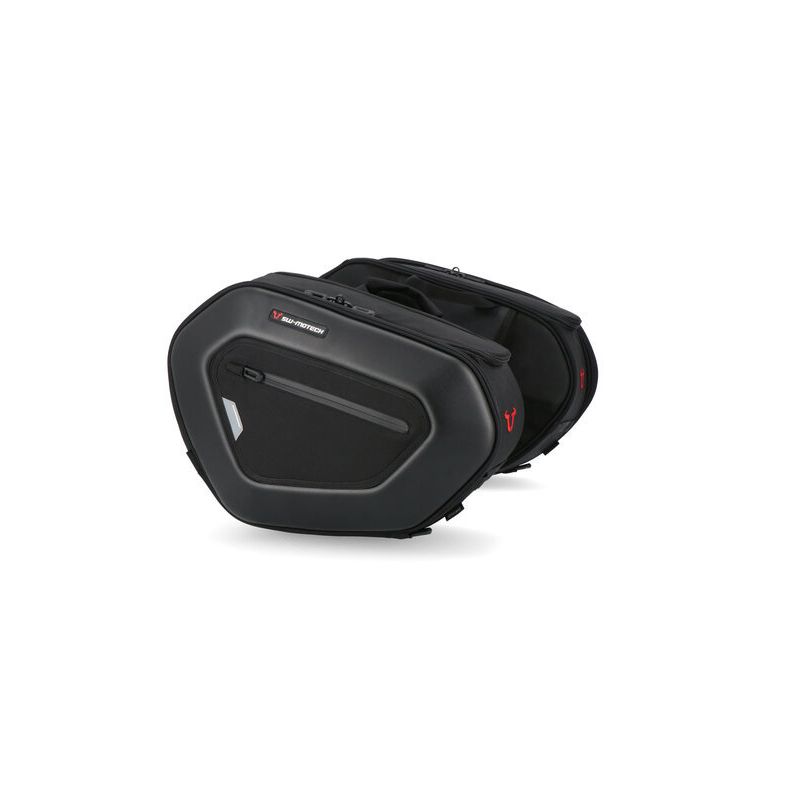 ZESTAW SAKW BOCZNYCH PRO BLAZE H I STELAŻY SW-MOTECH CB500F/CB650F/CBR500R/CBR600RR/CBR650F BLACK