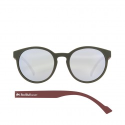 OKULARY RED BULL SPECT LACE OLIVE GREEN - SZKŁA SMOKE WITH SILVER MIRROR POL