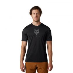 KOSZULKA ROWEROWA FOX RANGER TRU DRI BLACK  ENDURO CROSS