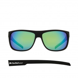 OKULARY RED BULL SPECT LOOM BLACK - SZKŁA SMOKE WITH GREEN MIRROR POL