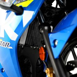 OSŁONA CHŁODNICY RG RACING PRO SUZUKI GSX-S 125 17- / GSX-R 125 17- BLACK