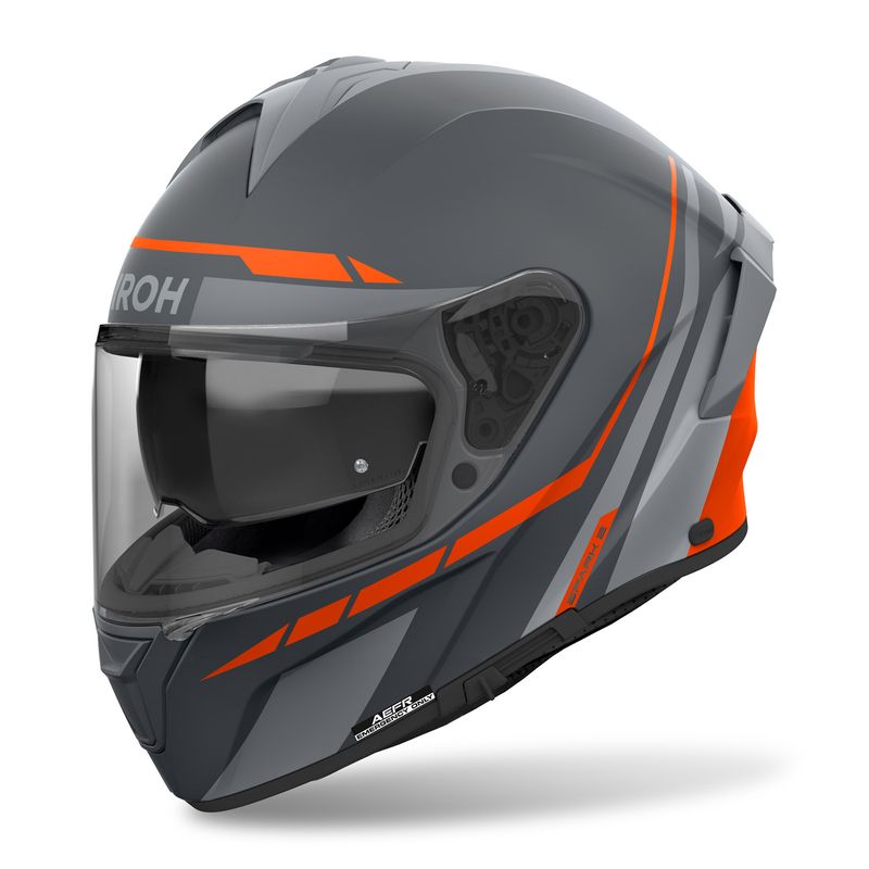 KASK AIROH SPARK 2 SPINNER ORANGE MATT 