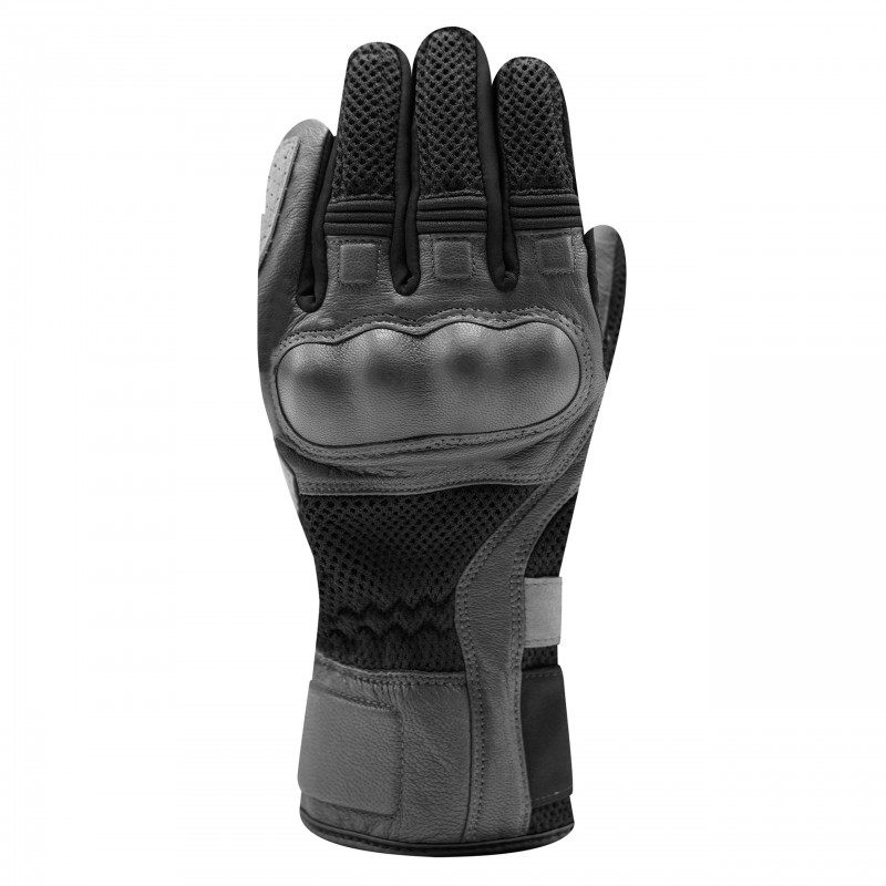 RĘKAWICE SKÓRZANE RACER OCTO GREY 