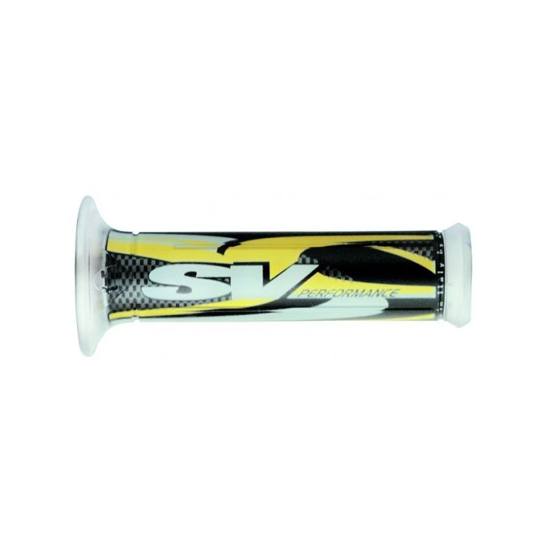 HARRI'S MANETKI 01687-SVG (130 MM/22 MM) Z OTWOREM KOLOR SZARY/CZARNY/ŻÓŁTY - WYPRZEDAŻ
