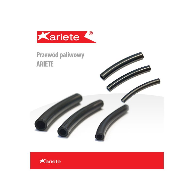 ARIETE PRZEWÓD PALIWA CZARNY 6X9 MM - 1 MB
