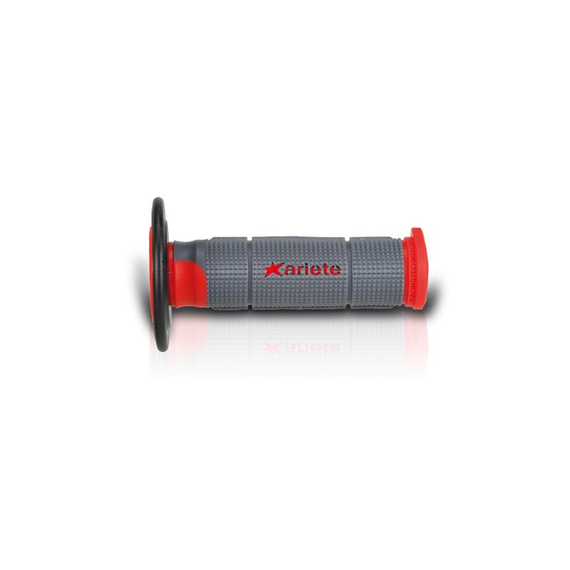 ARIETE MANETKI OFF ROAD TRINITY (115 MM) BEZ OTWORU KOLOR SZARY CZERWONY CZARNY (3 SKŁADNIKOWE) PROFESSIONAL (12)