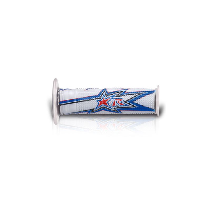 ARIETE WYPRZEDAŻ MANETKI 02632-RBA EVO ROAD (120 MM) BEZ OTWORU KOLOR BIAŁY/NIEBIESKI